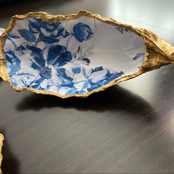 BLUE VINTAGE JEWELRY RING HOLDER - Picture 4 of 5